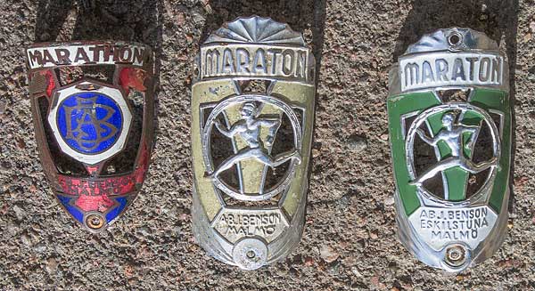 Maraton bicycle badges